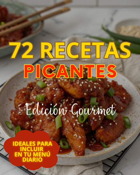 72 RECETAS PICANTES - Ideales para incluír en tu menú diario