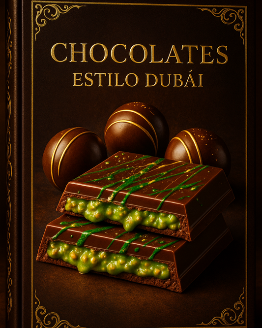 CHOCOLATE ESTILO DUBAI - EBOOK PREMIUM