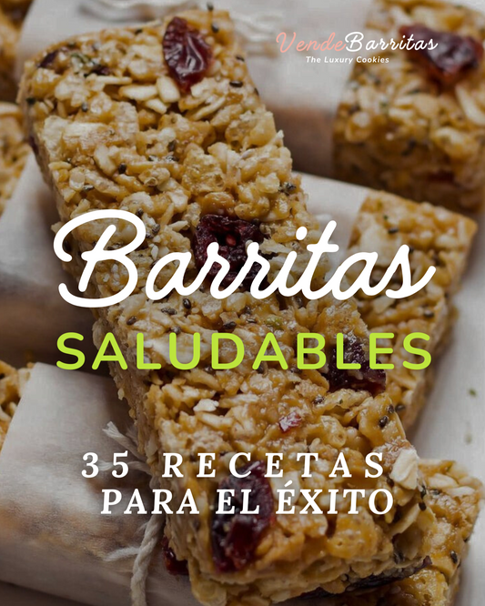 VENDE CON BARRITAS SALUDABLES - 35 recetas exclusivas